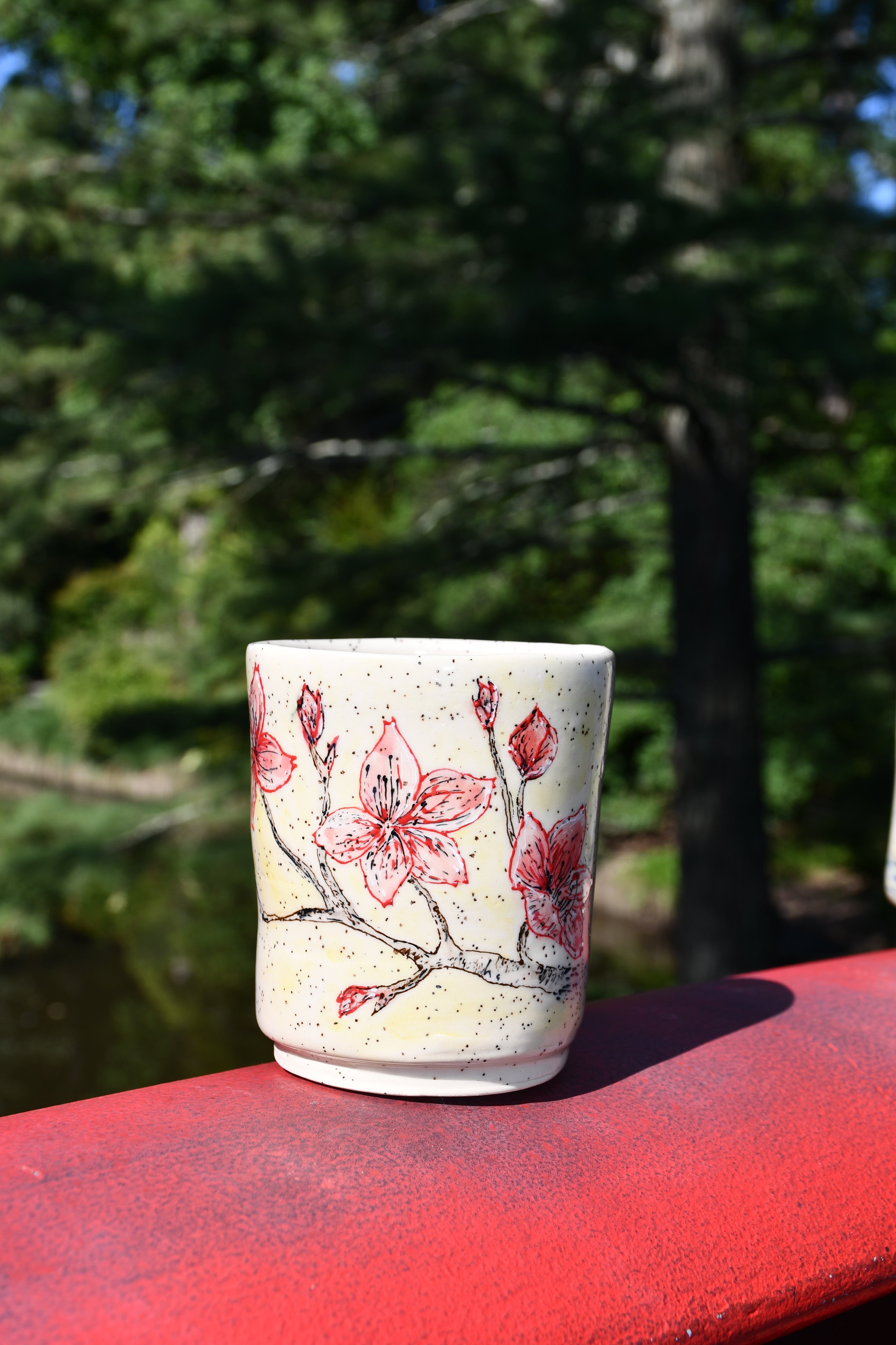 Japanese Cherry Blossom Cup