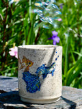 Betta Fish Cup Blue