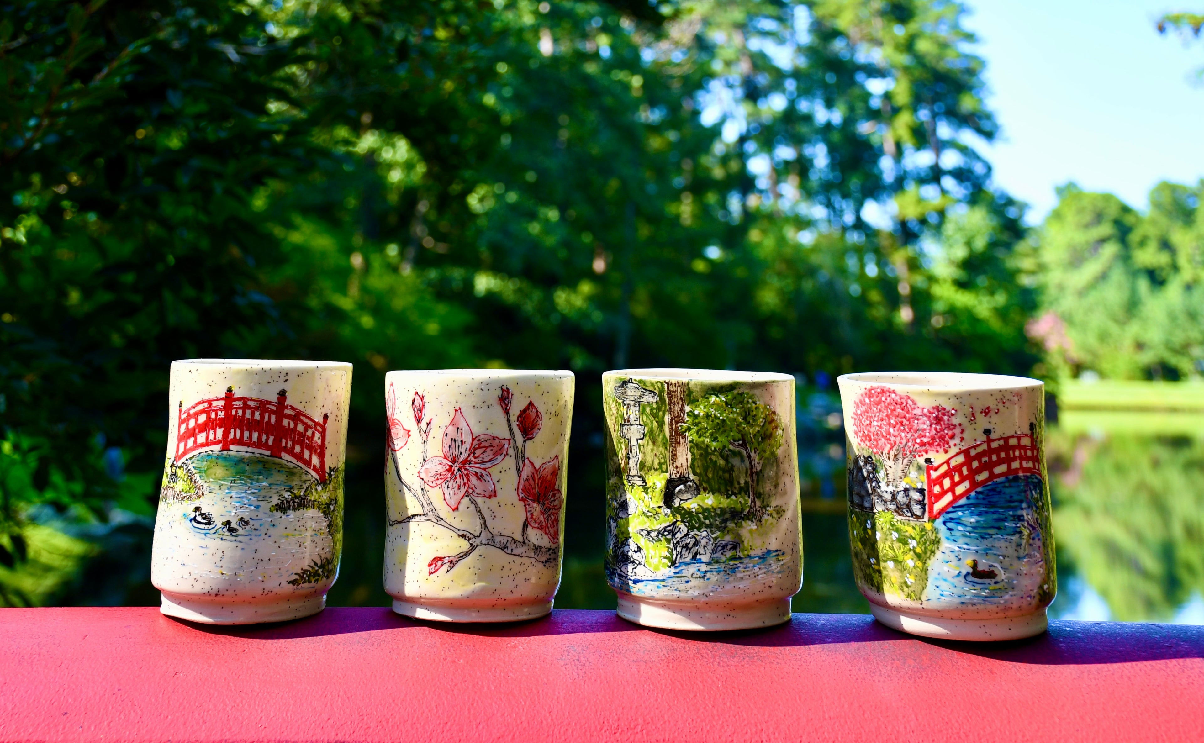 Japanese Cherry Blossom Cup