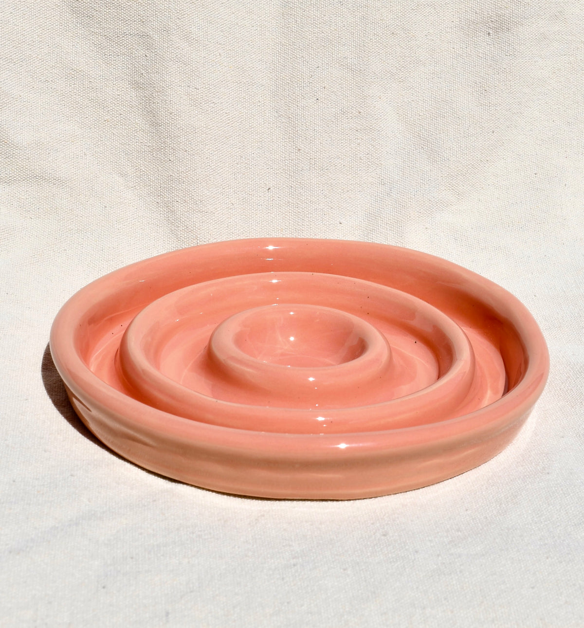 Slow Feeder - Bubble Pink