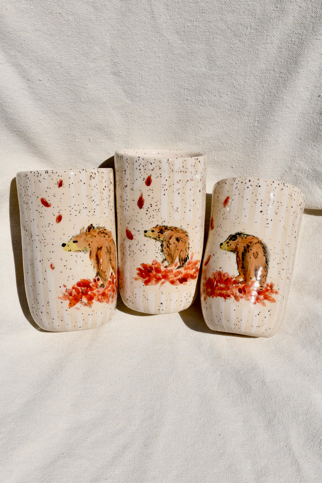 Fall Bear Tumbler