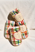 Plaid Apple Tumbler