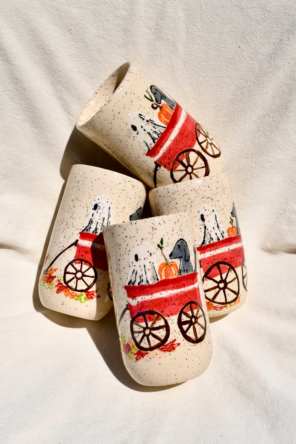 Red Wagon Tumbler