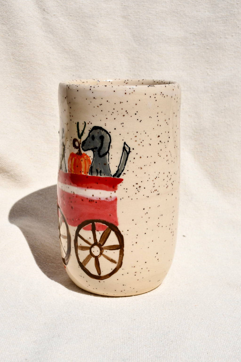 Red Wagon Tumbler