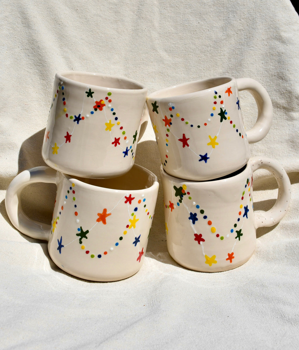 Star Garland Mug