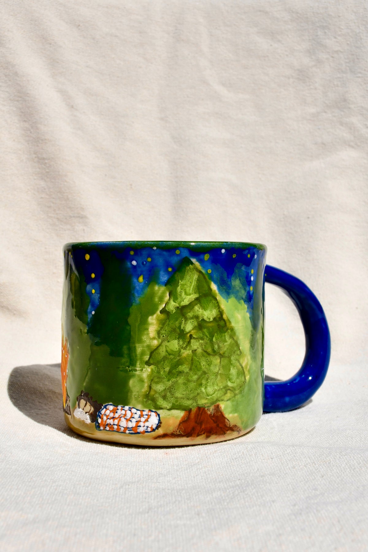 Bigfoot Camping Mug - Sleeping Bag