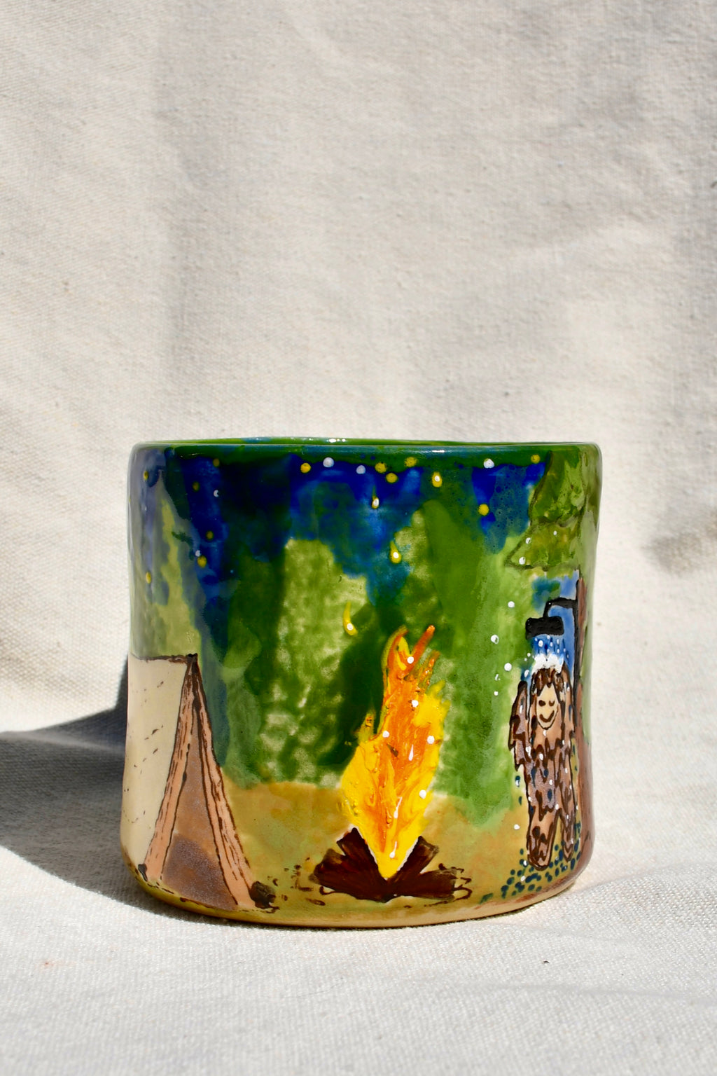 Bigfoot Camping Mug - Shower