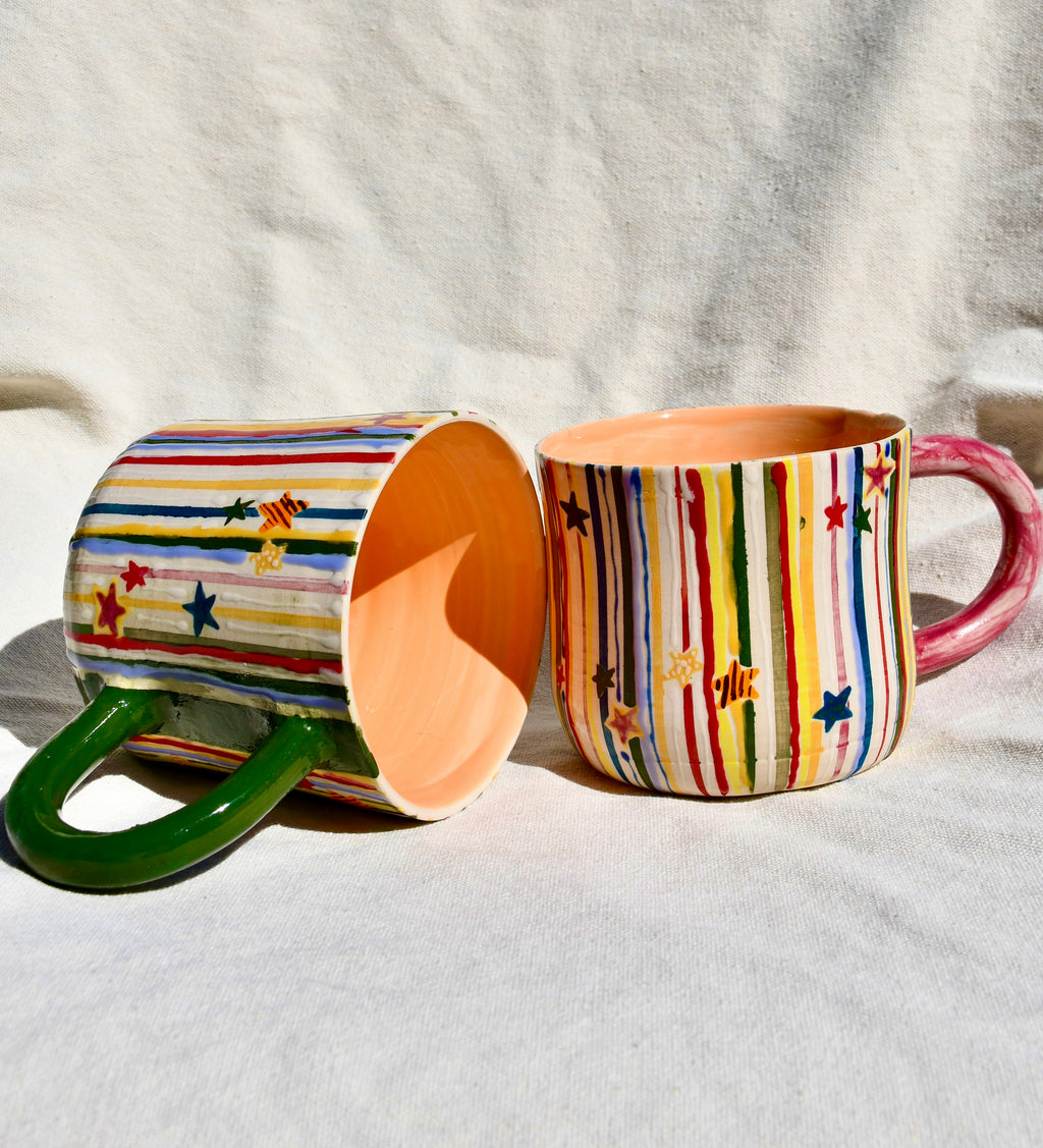 Whimsical Star Mug