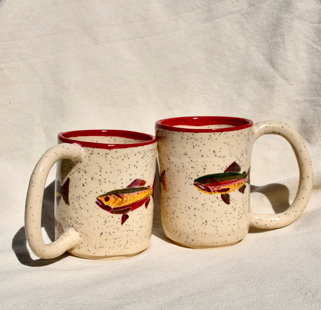 Swimming Trout Mug