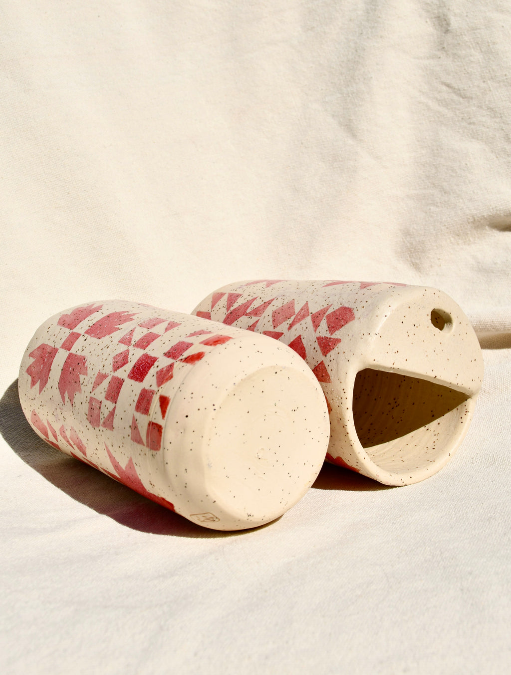 Red Quilt Tumbler