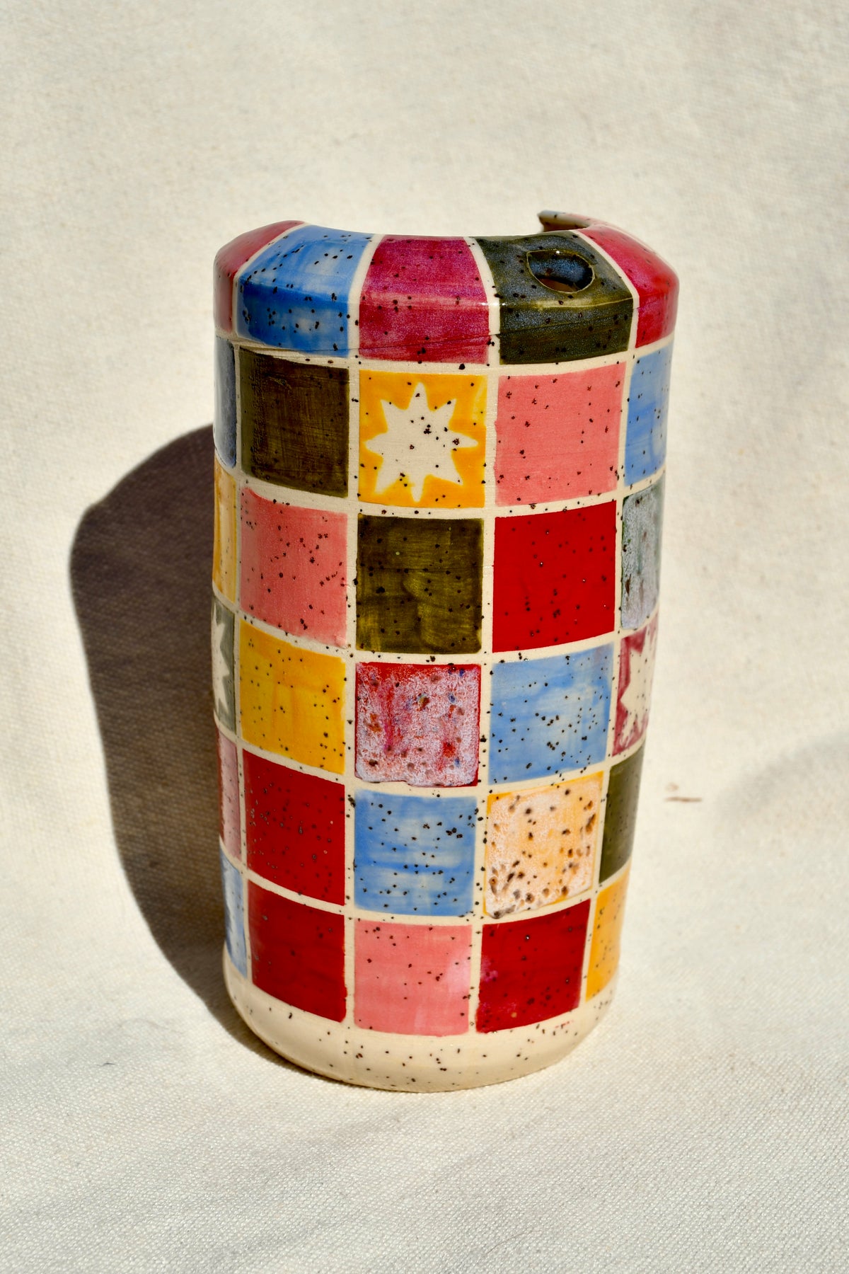 Patchwork Star Tumbler
